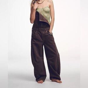 Free People Good Luck Barrel Jeans